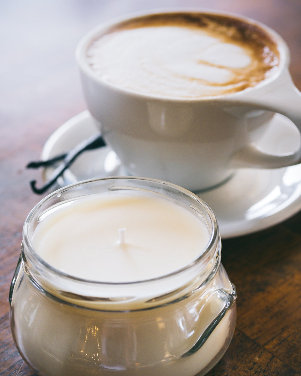 Vanilla Latte Espresso Mug Candles – Coco's Coffee