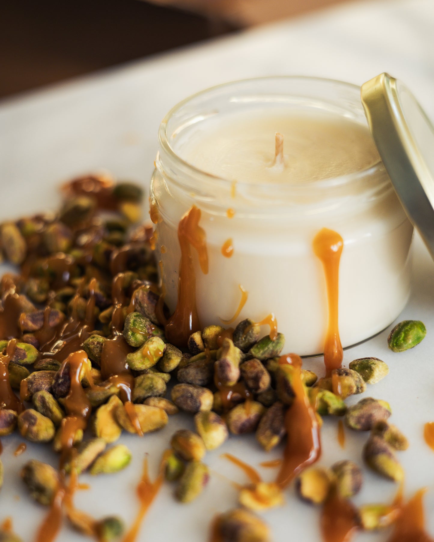Caramel Pistachio 6.5 oz Candle