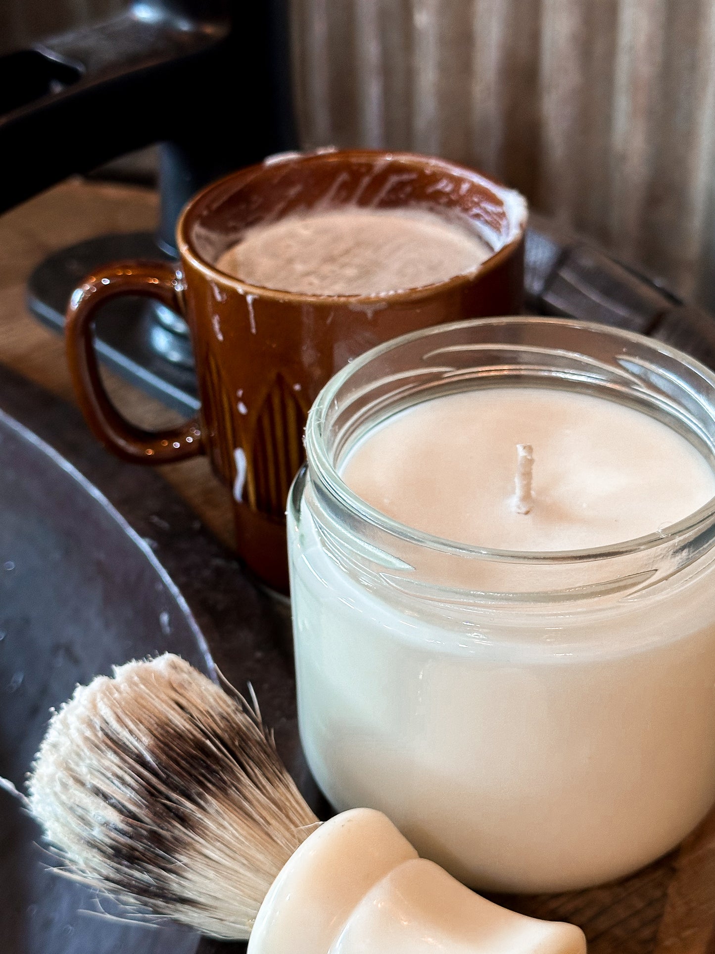 Papa's Aftershave 11 oz Candle