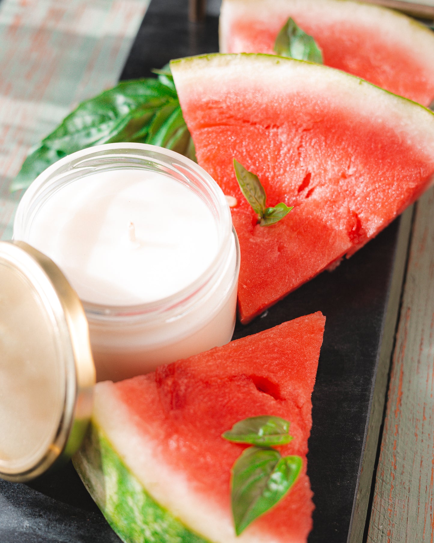Melon Basil 11 oz Candle