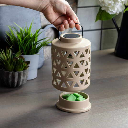 Geo Ceramic Canopy Wax Warmer