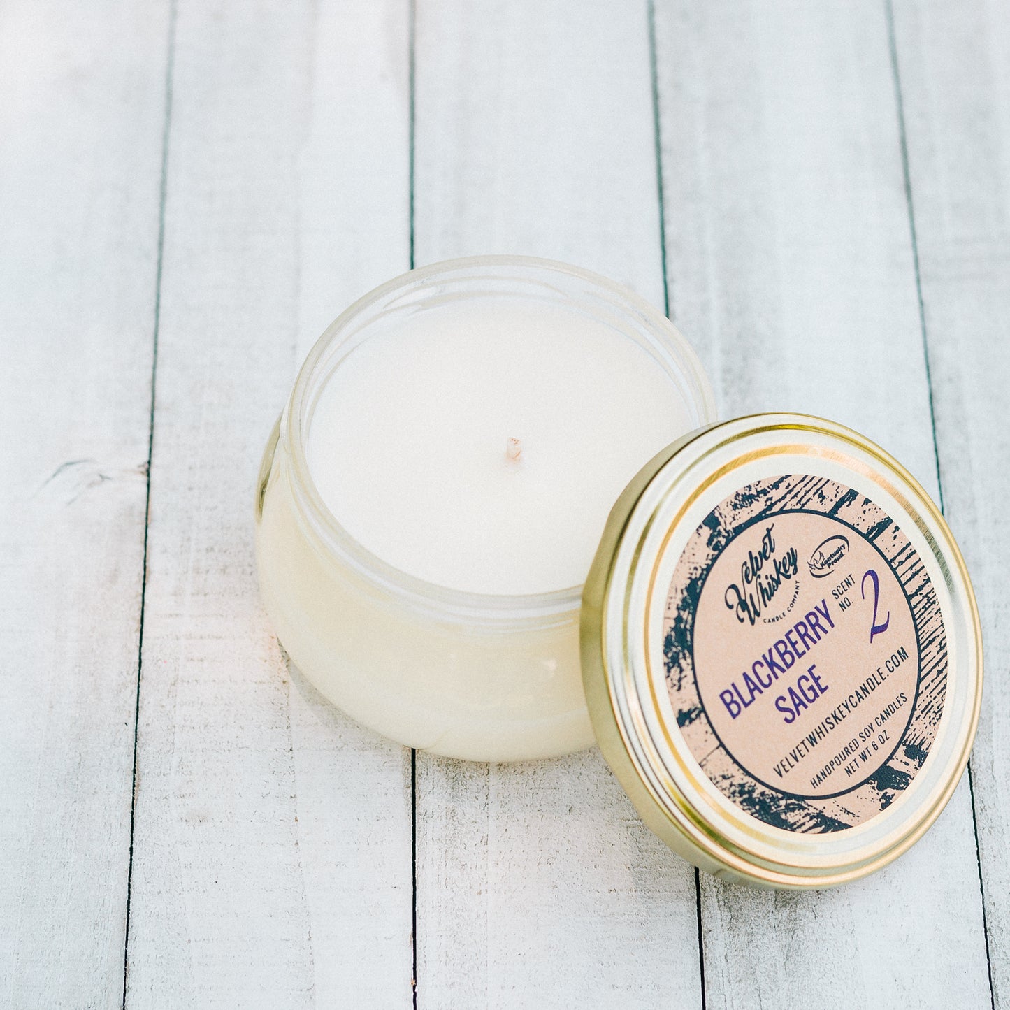 Blackberry Sage 6 oz Candle