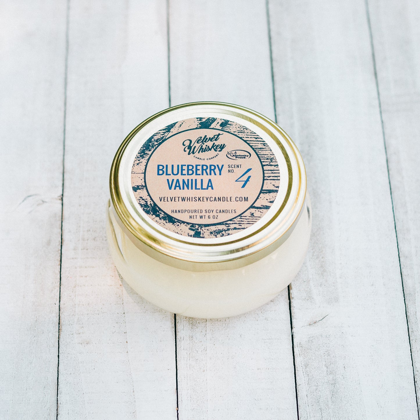 Blueberry Vanilla 6 oz Candle