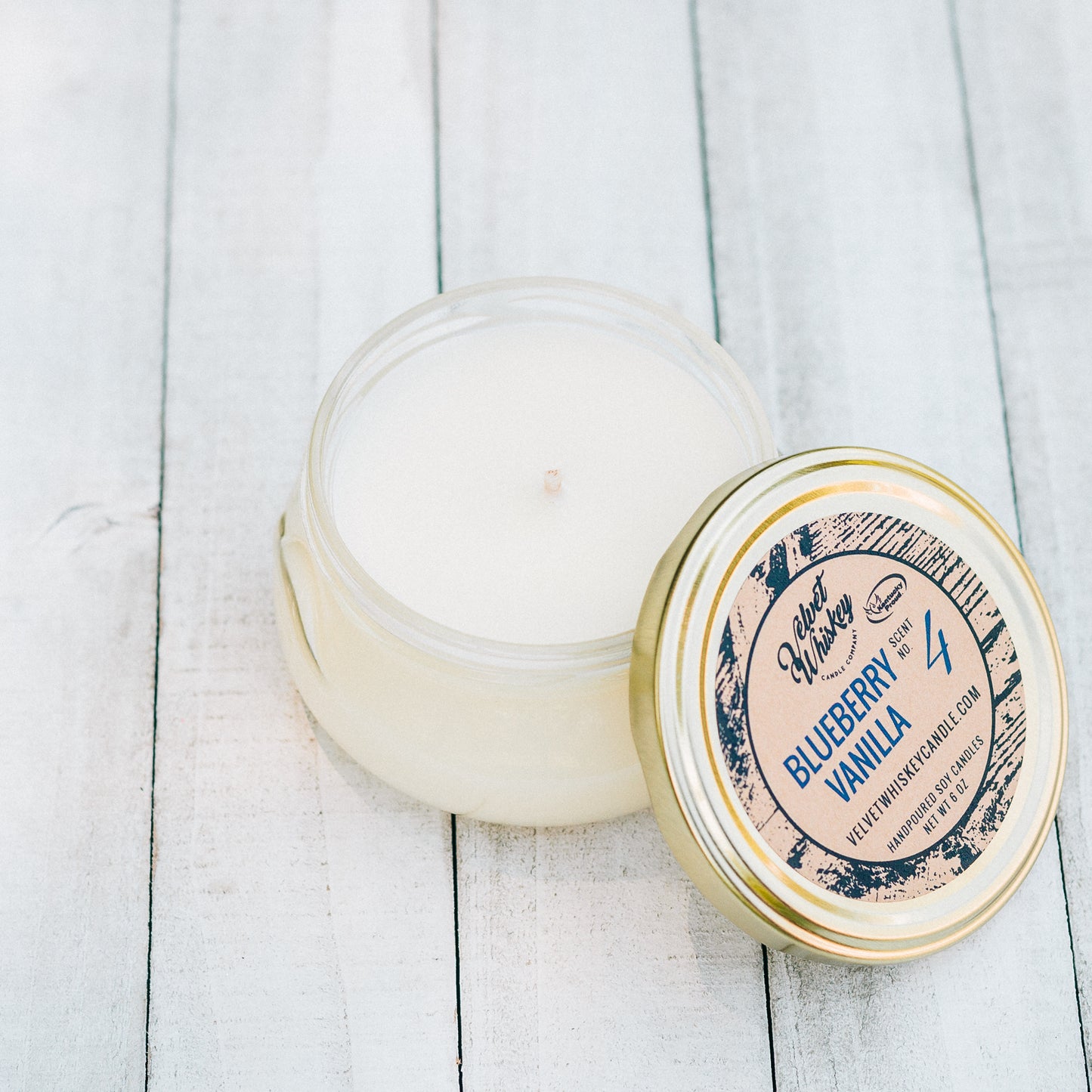Blueberry Vanilla 6 oz Candle
