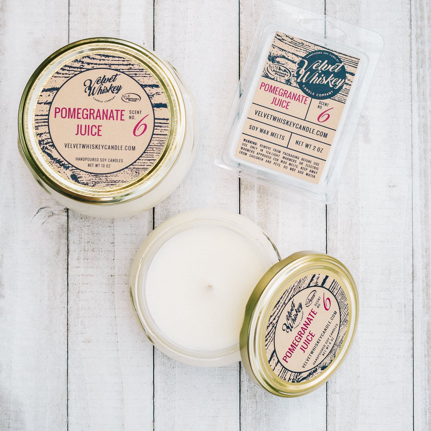 Pomegranate Juice 6 oz Candle