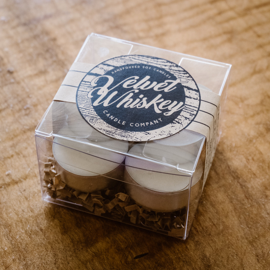 Wooden Triangle Post Tea Light Holder