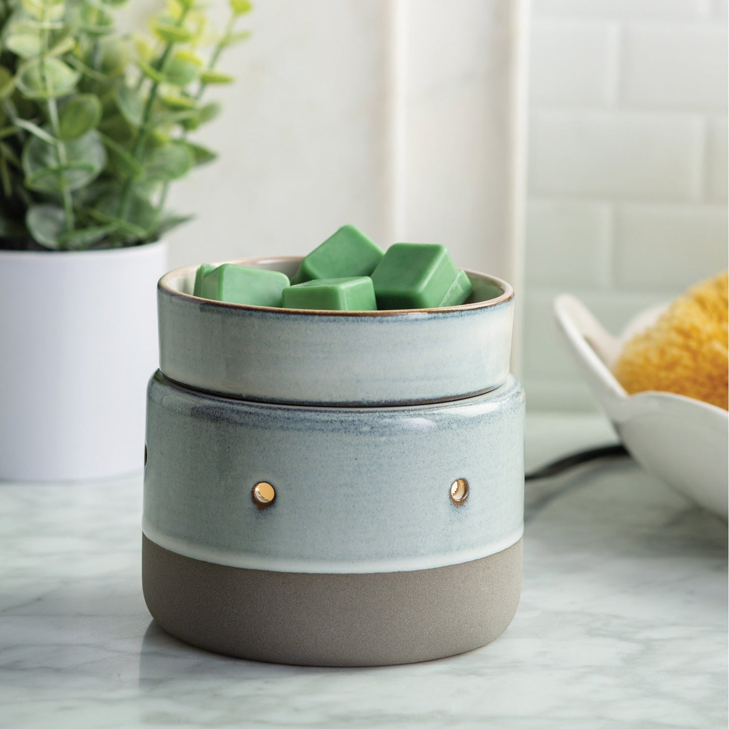 Glazed Concrete Wax Warmer