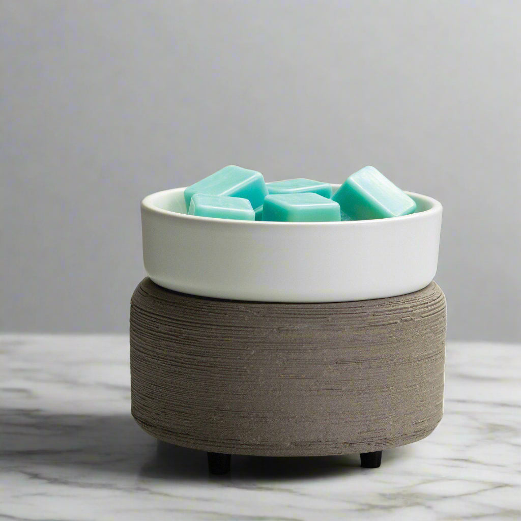 Gray Texture Wax Warmer