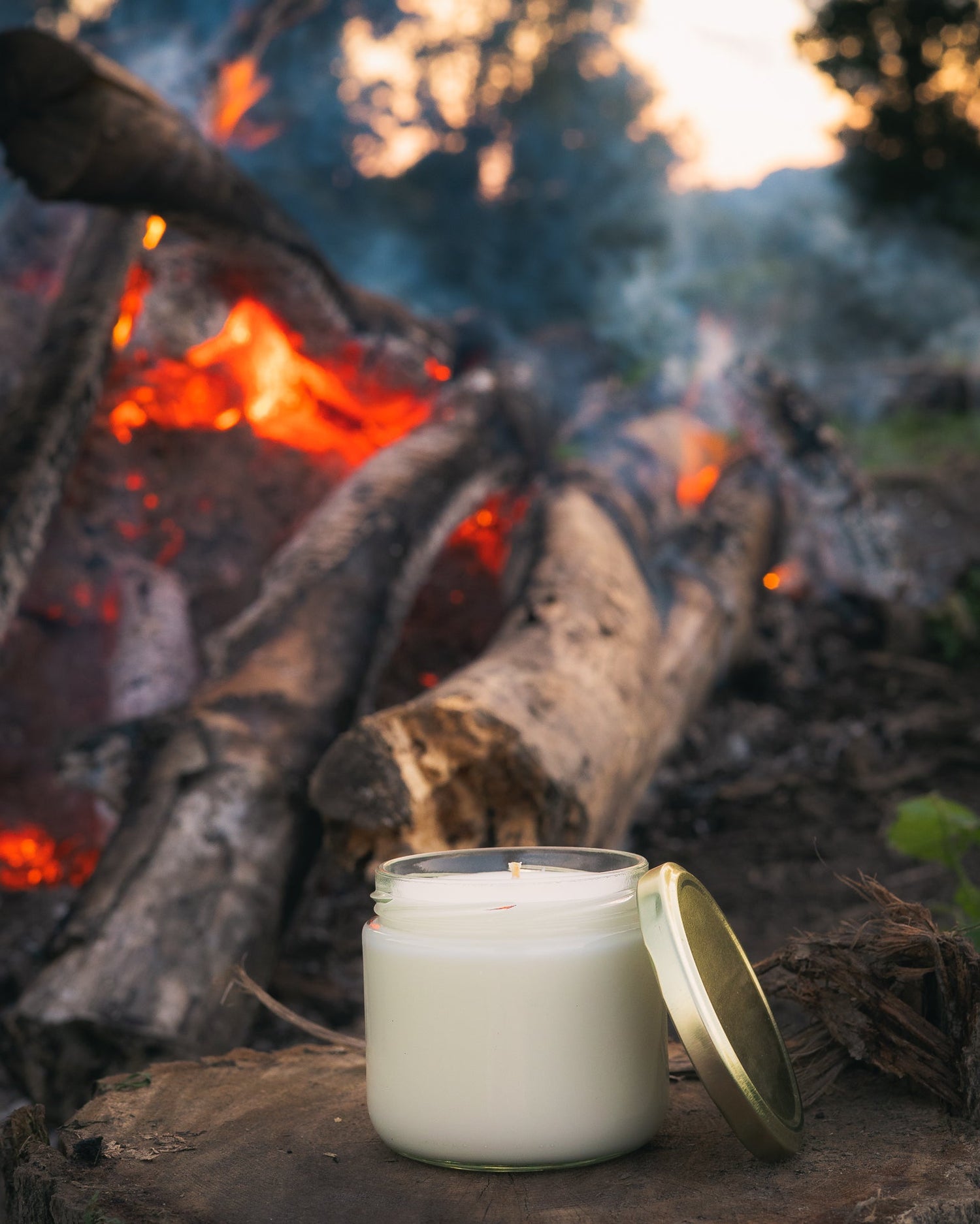 Tranquil Campfire